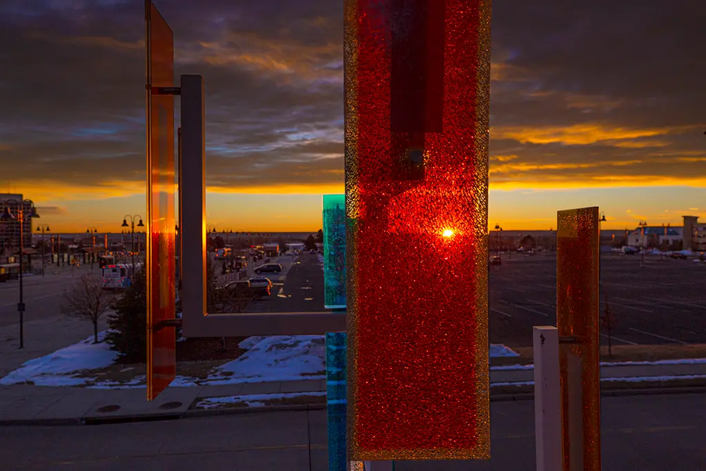 Honorable Mention - Glass Sunset